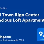 Old Town Spacious Loft Nearby The Livu Square *