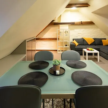 Apartment Old Town Charm One Bedroom Spacious Loft Nearby The Livu Square *