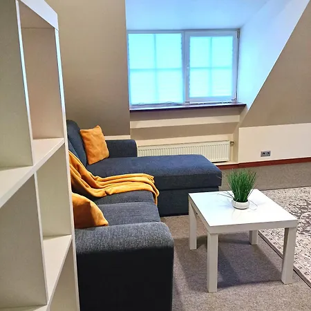 Old Town Charm One Bedroom Spacious Loft Nearby The Livu Square Riga